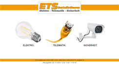 Desktop Screenshot of etsi.ch