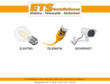 Tablet Screenshot of etsi.ch